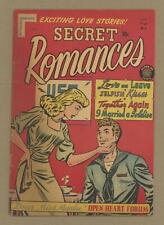 Secret Romances #8 GD/VG 3.0 1952 picture