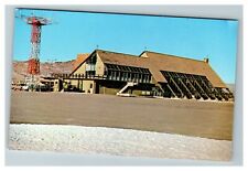 Swiss Chalet Architecture Silver Bow County Airport Butte MT 1970 Postcard picture