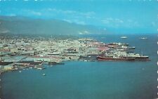 Postcard Kingston Water Front Jamaica Boats Ships, Sea Side Town Shipping Port picture