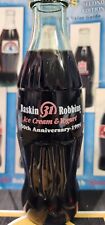 Coca Cola bottle rare 1995 Baskin 31 Robbins Ice Cream & Yogurt  50 Anniversary  picture