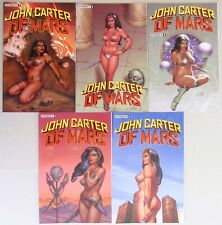 SET 5~JOHN CARTER OF MARS~CVR B~LINSNER~DYNAMITE~1st PRINT~2022~VF/NM~BURROUGHS picture