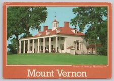Mount Vernon Virginia, George Washington Home, Vintage Postcard picture