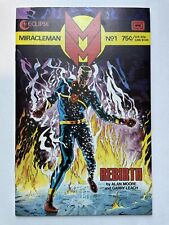 Miracleman # 1 Alan Moore Eclipse Comics 1985 🔑 picture