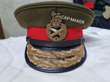 WW2 BRITISH ARMY GENERAL OFFICER'S UNIFORM PEAKED CAP HAT picture
