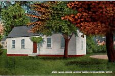 John Ward House, Haverhill, Massachusetts MA Postcard picture