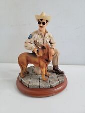 Legends Of The Law Sheriff K9 Blood Hound Sculpture Heroic Hound Vanmark Limited picture