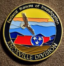 FBI Knoxville Tennessee Division Challenge Coin picture