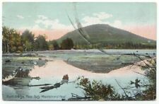 North Orange MA Tully Mountain and Pond c1910 Postcard Massachusetts picture