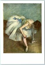 Edgar Degas: Danseuse Nouant son Brodequin - Louvre Museum - Paris, France picture