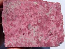 Rare NORWEGIAN PINK THULITE faced example… beautiful colors … 2 pieces … 3.0 lbs picture