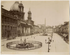 Photo Attr. James Anderson Albumen Roma Circo Agonale Italy to The 1880 picture