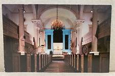 Christ Church Interior, Philadelphia PA Pennsylvania Chrome Postcard 623 picture