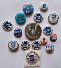 Large Lot of Rockefeller Campaign Buttons picture