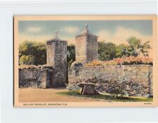 Postcard Old City Gates St. Augustine Florida USA picture