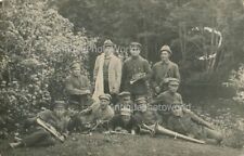 Woodwind music band with instruments antique photo picture