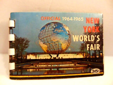 small Official 1964-65 New York World's Fair souvenir picture book picture