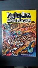 1971 RINGLING BROS & BARNUM BAILEY CIRCUS PROGRAM 101 EDITION COLLECTABLE POSTER picture