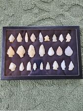 Authentic Arrowheads Ohio River Native American Artifacts Lot Group picture