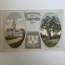 Antique Postcard - Souvenir of Hartford Conn - Connecticut - CT picture