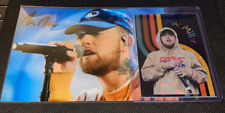 Mac Miller Custom Holo Refractor Card & 4x6 inch Signature Reprint Photo Lot picture