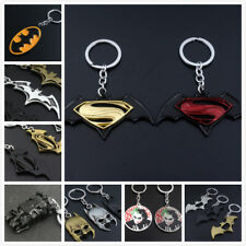 DC Superhero Batman Keyring Batmobile/Helmet/Bat logo Pendant Necklace Keychain  picture
