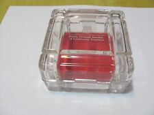Rare Vintage Union Pacific Railroad Lead Crystal Trinket Box. Very Nice picture