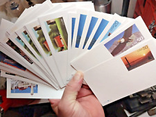 LOT OF 50 UNUSED USPS POSTAGE PAID POSTCARDS FROM THE 1990'S, FACE VALUE $10.51 picture