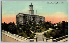 Nashville, Tennessee - State Capitol - Vintage Postcard - Unposted picture
