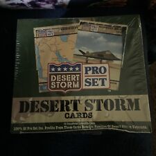 Pro Set Desert Storm Box - 360 Cards Sealed Unopened picture