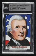 2014 Famous Fabrics Making of America 20/30 Thomas Jefferson #89 02ro picture