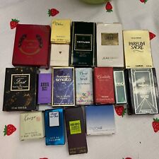 Vintage Lot of 17 *FULL* Mini & Micro Perfume Bottles with their Original Boxes picture