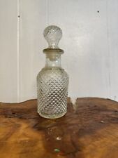 AVON 6 Diamond Style Vintage Glass Perfume Bottle picture