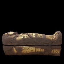 RARE ANCIENT EGYPTIAN PHARAONIC ANTIQUE QUEEN USHABTI MUMMIFIED TOMB STATUE BC picture