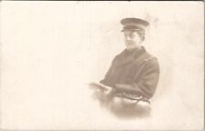 Salvation Army Gentleman RPPC c1905 Real Photo Postcard X17 picture