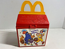 Vintage 1989 Fisher Price McDonald’s Happy Meal W/Burger, Fries, & Pie Flute USA picture