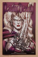 Lady Death: The Reckoning 30th Anniversary Violet Edition, Steven Hughes NM picture
