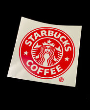 2.5” STARBUCKS Coffee 2023 GLOW SIREN EYE LOGO STICKER SBUX XMAS +STICKERS picture