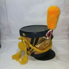 New France Napoleon Shako Helmet with long yellow pompom. picture