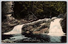 Postcard Basin Falls, Buckfield, Maine V103 picture