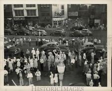 1945 Press Photo World War II Victory Day in Harrisburg, Pennsylvania picture