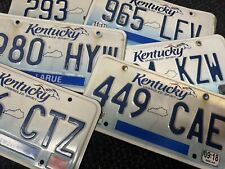 Mystery 2000s Kentucky License Plate picture