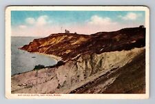 Gay Head MA-Massachusetts, Aerial Gay Head Cliffs, Antique, Vintage Postcard picture