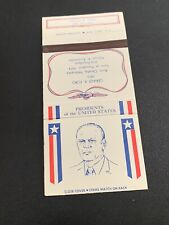 Vintage Matchbook “US President Gerald Ford” picture