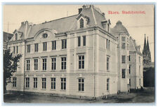 c1910 Building View Skara Stadshotellet Sweden Unposted Antique Postcard picture