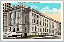 Federal Building Tacoma Washington WA WB Postcard UNP VTG PNC Unused Vintage picture