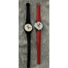 Lot of 2 Vintage Mickey Mouse Watches UNTESTED picture