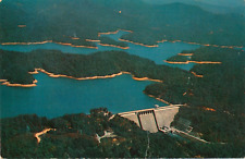 Aerial View of Hiawassee Dam near Murphy, North Carolina vintage unposted picture