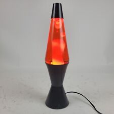 VTG 2003 Lava Lamp Lite Midnight Series #05 Orange/White 17