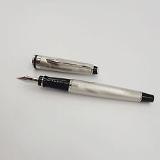 Waterman Expert Brushed Silver CT Fine Fountain Pen (S0952040) picture