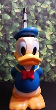 Vintage Donald Duck Hard Plastic Water Bottle Walt Disney 9